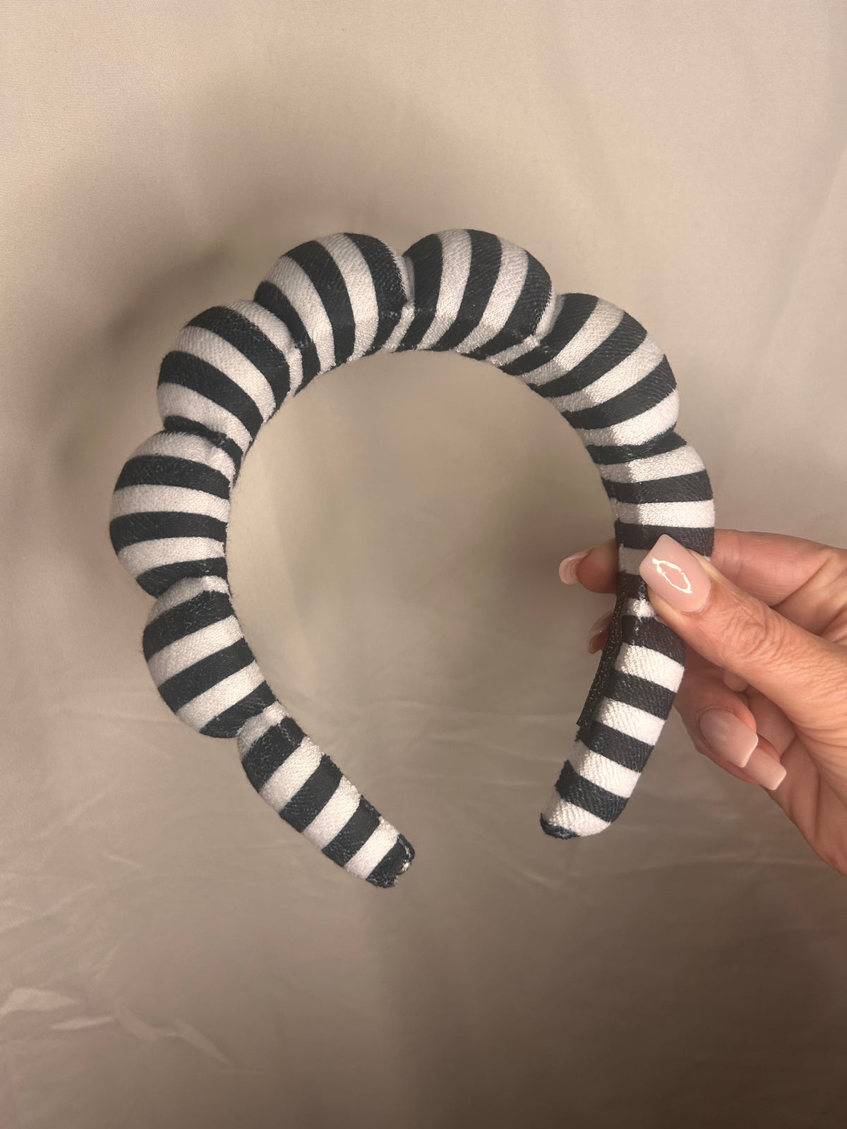 Striped Skincare Headband